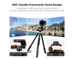 K&F Concept Three Dimensional Geared Tripod Head