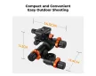 K&F Concept Three Dimensional Geared Tripod Head