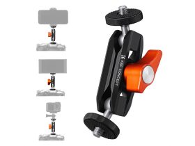K&F Concept mini magic arm dual ball head