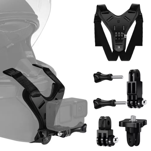 K&F Concept Helmet Chin Bracket for Action Cam