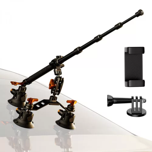 K&F Concept 3 in 1 Suction Mount Kit for Action Cameras