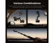 K&F Concept 3 in 1 Suction Mount Kit for Action Cameras