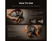 K&F Concept 3 in 1 Suction Mount Kit for Action Cameras