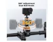 K&F Concept MS-101 Quick Release Universal Handlebar Clamp for Action Cameras