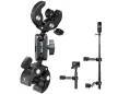 K&F Concept MS-102 Dual head Crab Claw Handlebar Mount