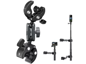 K&F Concept MS-102 Dual head Crab Claw Handlebar Mount
