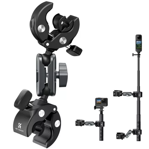 K&F Concept MS-102 Dual head Crab Claw Handlebar Mount