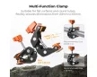 K&F Concept MS-65 nagy teherbírású lapos rögzítőbilincs