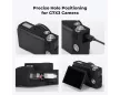 K&F Concept szilikon védőtok készlet Canon PowerShot G7 X Mark III fényképezőgéphez, fekete