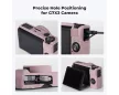 K&F Concept szilikon védőtok készlet Canon PowerShot G7 X Mark III fényképezőgéphez, szürkéslila
