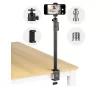 K&F Concept 37–90 cm-es C-Clamp Tabletop Stand with Ballhead