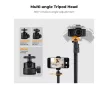 K&F Concept 37–90 cm-es C-Clamp Tabletop Stand with Ballhead