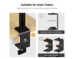 K&F Concept 37–90 cm-es C-Clamp Tabletop Stand with Ballhead