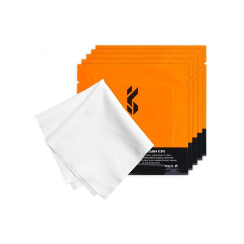 K&F Concept Microfiber törlőkendő kit 5db 15x15 fehér