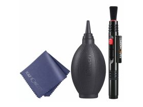   K&F Concept 3in1 Cleaning Kit - Lens Cleaner + cleaning pump + microfiber cleaning cloth
