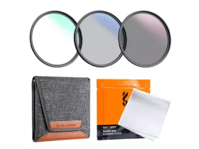 K&F Concept 43mm MCUV+CPL+ND4 szűrő kit