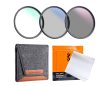 K&F Concept 77mm MCUV+CPL+ND4 filter kit