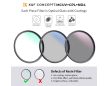 K&F Concept 82mm MCUV+CPL+ND4 filter kit
