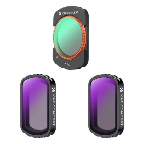 K&F Concept CPL+ND4+ND8 filter kit For DJI Osmo Pocket 3