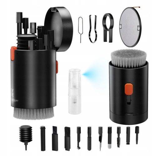 K&F Concept 20-in-1 tisztító készlet, fekete