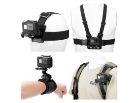 K&F Concept 4-In-1 Accessory Kit for Actioncam