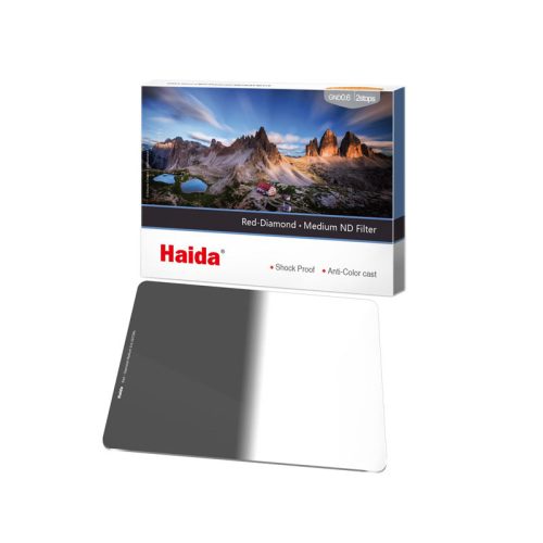 Haida 62892 Red Diamond Medium ND0.6 Filter 100x150mm