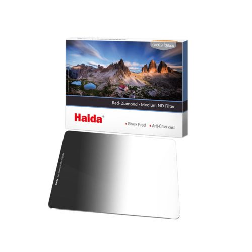 Haida 100x150mm Red Diamond Medium Grad ND 8x (0.9) lapszűrő