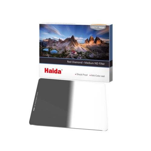 Haida 100x150mm Red Diamond Medium Grad ND 16x (1.2) lapszűrő
