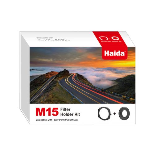 Haida M15 lapszűrőtartó szett Sony 14mm F1.8 GM objektívhez