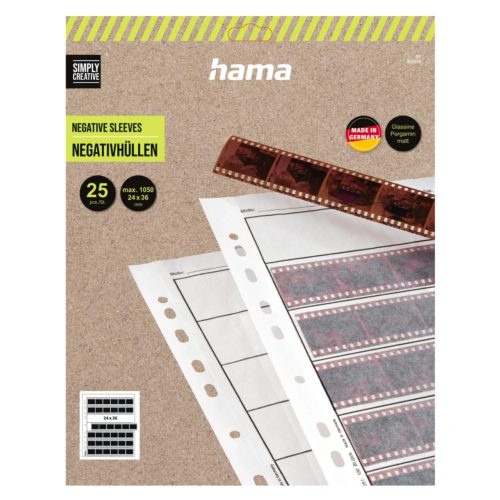 Hama negatív archiváló matt 35mm 7x6 (25 lap)