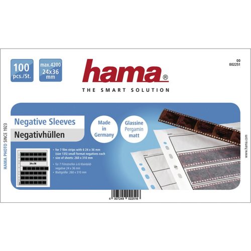Hama negatív archíváló matt 35/7x6 (100db)