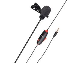 Hama Smart csiptethető Lavalier mikrofon 6m kábellel