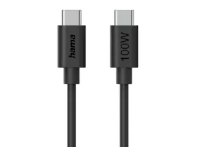 Hama adatkábel USB 2.0 USB Type-C/Type-C (100W) 1,2M