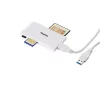Hama USB 3.0 SUPERSPEED "SLIM" MULTI Kártyaolvasó, fehér