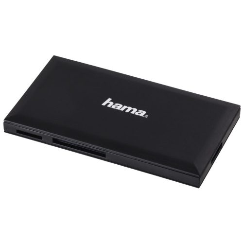 Hama USB 3.0 SUPERSPEED "SLIM" MULTI KÁRTYAOLVASÓ, FEKETE