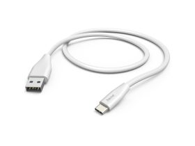 Hama FIC E3 adatkábel USB 3.1, Type-C/USB A, 1,5m, fehér