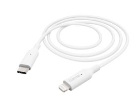 Hama adatkábel Lightning - USB Type-C, 1m, fehér