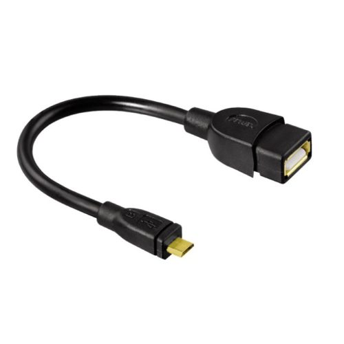 Hama micro usb-usb female a adapter 0,15m