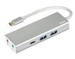Hama USB 3.1 Type-C HUB (2USB, 1USB-C, 3,5" jack)