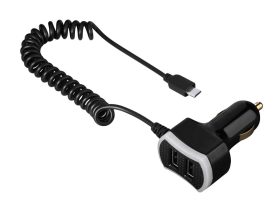 Hama autós töltő triple power 7200ma