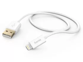 Hama Lightning adatkábel 1,5m fehér