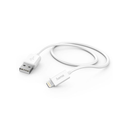 Hama Ipad/Iphone/Ipod Lightning 1m fehér adatkábel