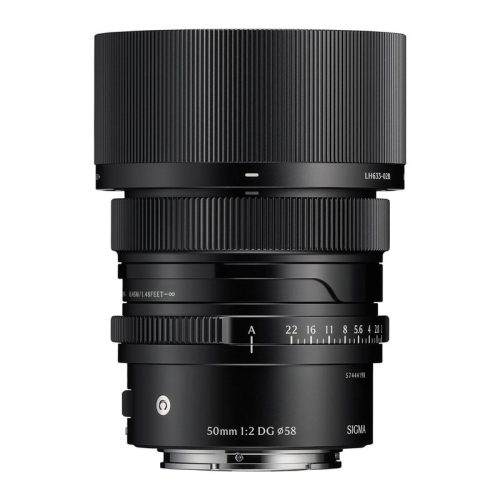 Sigma 50mm f/2 DG DN (C) objektív, fekete (Sony E)