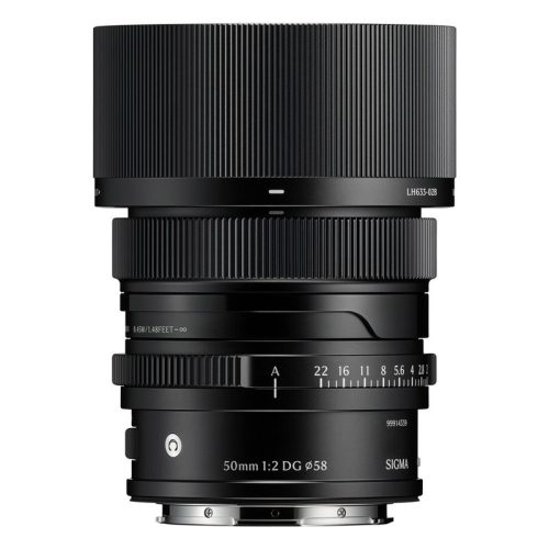 Sigma 50mm f/2 DG DN (C) objektív, fekete (Leica L)