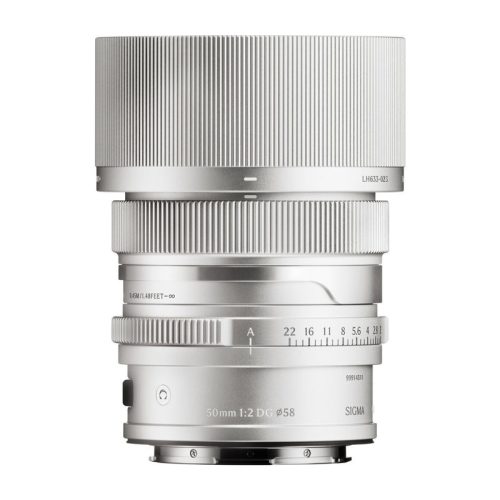 Sigma 50mm f/2 DG DN (C) Lens, Silver (Leica L)
