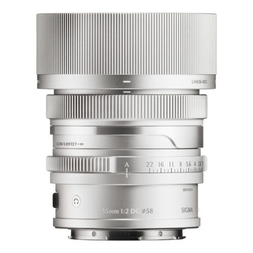 Sigma 35mm f/2 DG DN (C) objektív, ezüst (Leica L)