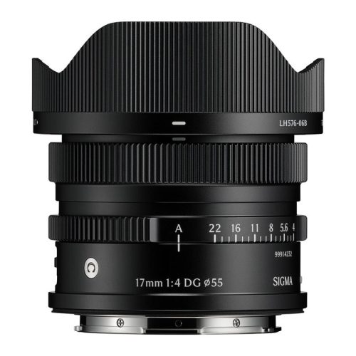 Sigma 17mm f/4 DG DN (C) objektív, fekete (Leica L)