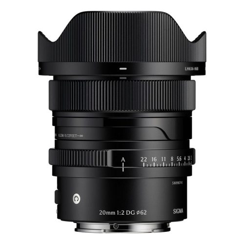 Sigma 20mm f/2 DG DN (C) objektív, fekete (Sony E)