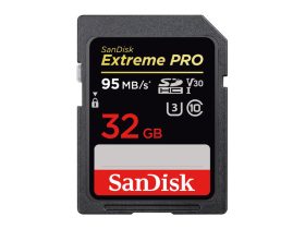   Sandisk 32GB SDHC Extreme Pro 100/90MB/s CL10 U3 V30 memóriakártya