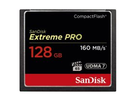 Sandisk 128GB CF Extreme Pro 160mb/s Memóriakártya